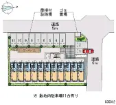 ★手数料０円★相模原市緑区相原３丁目　月極駐車場（LP）